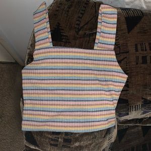 american eagle • cropped tank